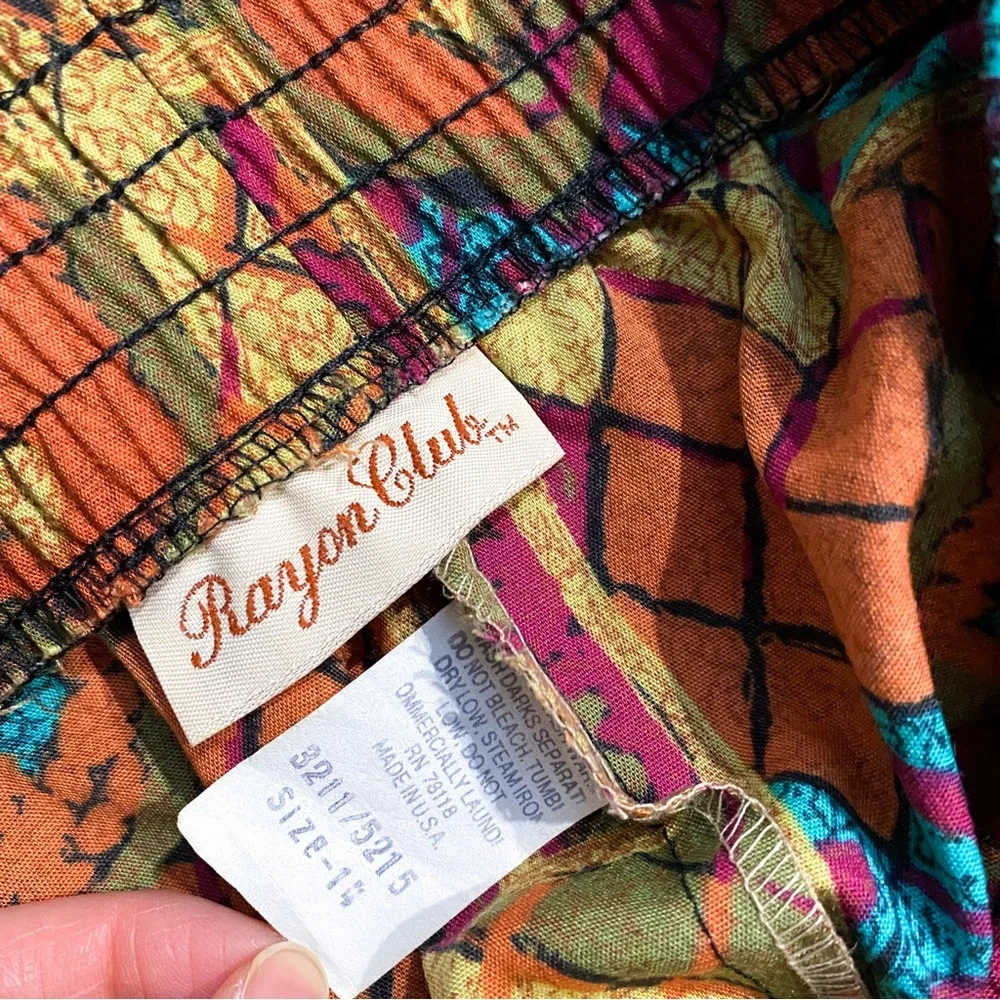 Vintage southwest print skirt - Picture 10 of 10